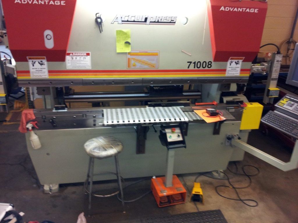 Accurpress Advantage 4 Press Brake Safety